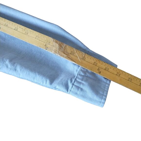 U.S. Polo Assn Shirt Men's Medium Blue Oxford Cotton Long Sleeve Button Down - Picture 14 of 15